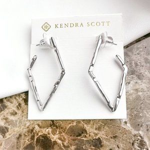 Kendra Scott | Silver Rylan Small Hoop Earrings